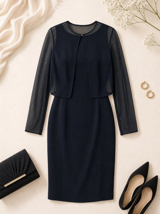 Talbots Dresses & Skirts - Talbots 100% Silk Dress & Jacket Set – Size 6